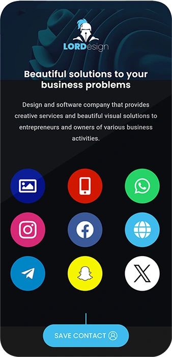 Interactive business card